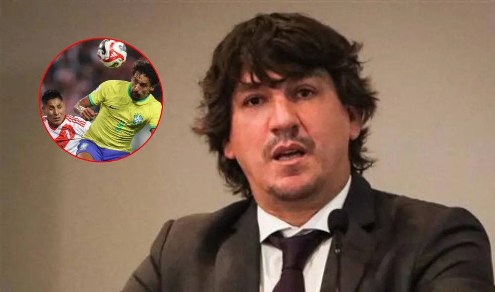 Jean Ferrari se pronunció tras la derrota de Perú ante Brasil. Foto: composición LR