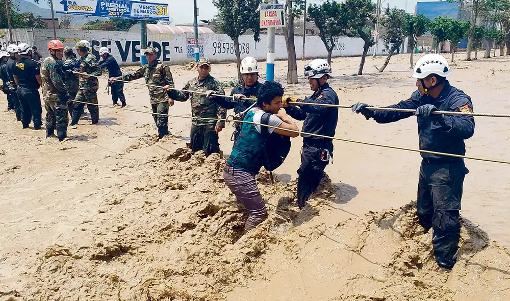 Partícipe con responsabilidad. Es importante que estemos preparados ante desastres. Foto: La República Partícipe con responsabilidad. Es importante que estemos preparados ante desastres. Foto: La República