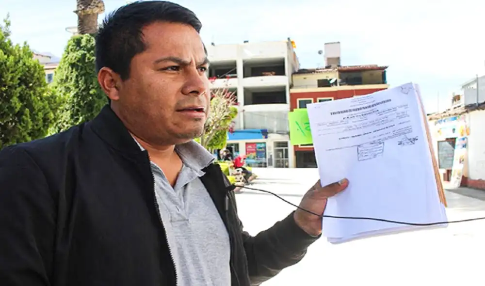 Autoridad política admite que tenía cuadrícula de terreno en Los Chancas que fue invadido por mineros. Foto: La República Autoridad política admite que tenía cuadrícula de terreno en Los Chancas que fue invadido por mineros. Foto: La República