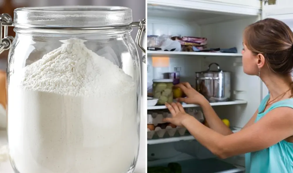 El lugar ideal para conservar la harina es en el refrigerador y no en el repostero. Foto: composición LR/Freepik