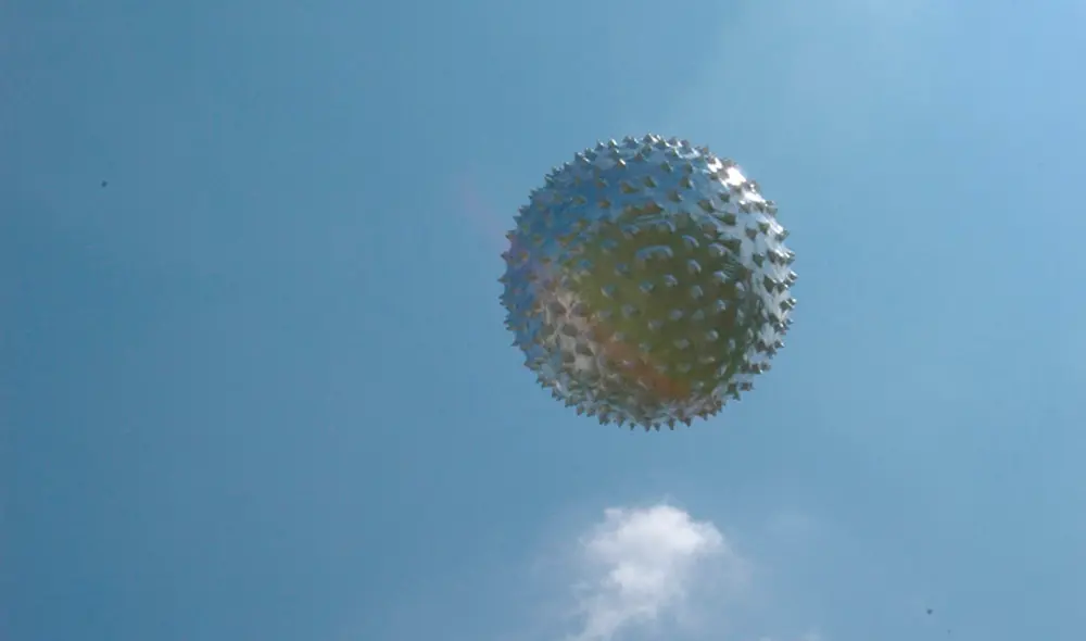 Globo meteorologico. Foto: Informe UAP / NASA