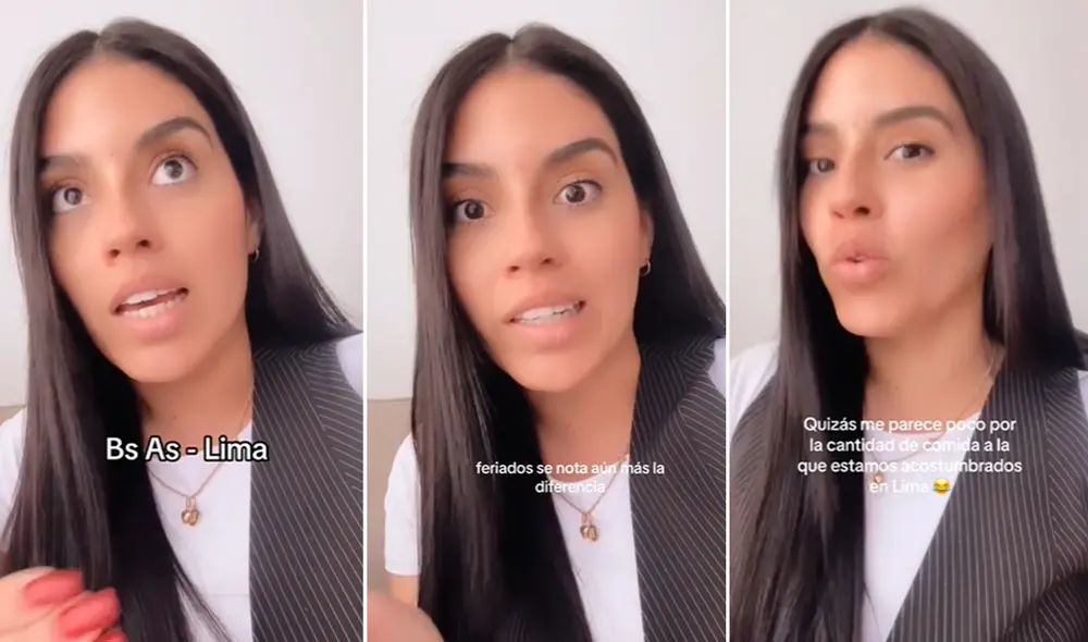 Los usuarios confirmaron las diferencias que tiene Perú y Argentina. Foto: composición LR/TikTok/@paula.quinteros
