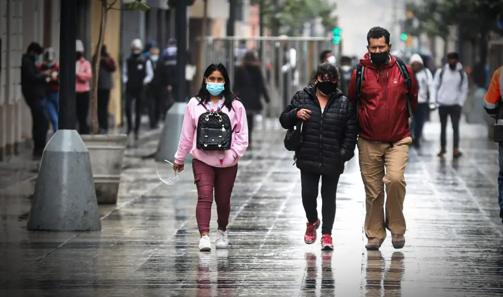 Lloviznas continúan en Lima. Foto: Andina