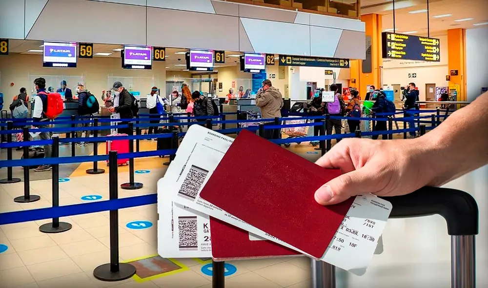 El check-in es un proceso de registro que permite a los usuarios acceder a su tarjeta de embarque, documento indispensable para viajar. Foto: composición LR/Economía