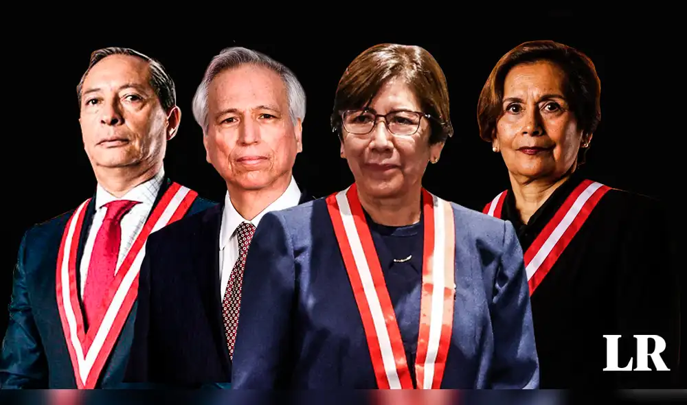 Imelda Tumialán, presidenta de la JNJ, se encuentra en el primero grupo de los citados. Foto: composición de Fabrizio Oviedo/La República