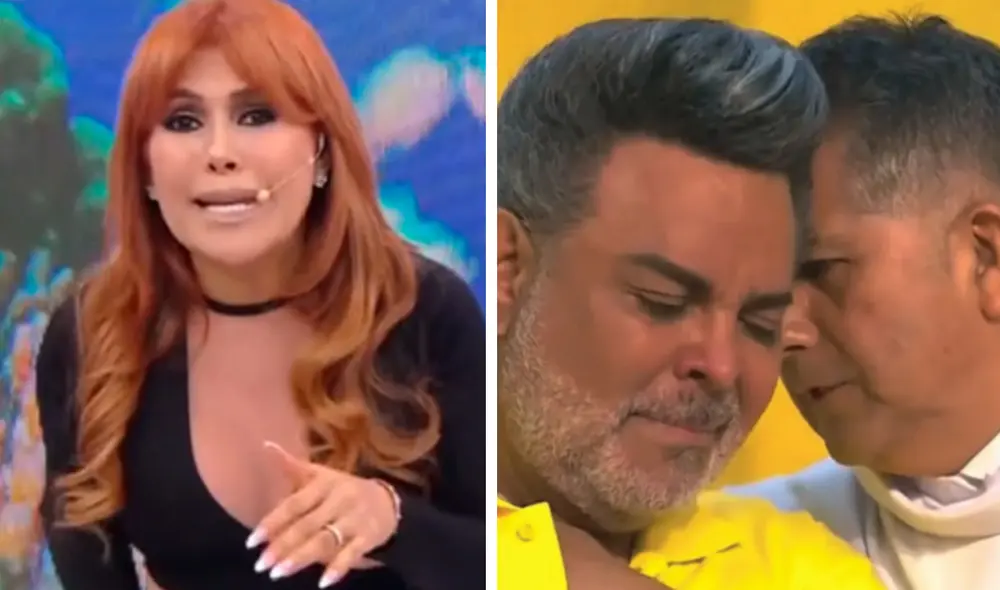 Magaly Medina sostuvo que Andrés Hurtado no es un personaje apropiado para eventos benéficos. Foto: composición LR/ATV/América TV