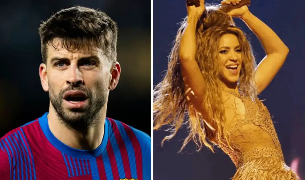 Piqué y su misterioso post tras la presencia de Shakira en los MTV VMAs. Foto: composición LR/difusión/MTV