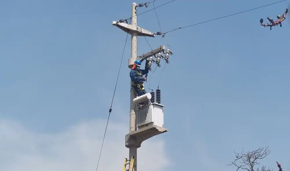 Ante los trabajos de reforzamiento se suspenderá el servicio de luz eléctrica. Foto: Ensa