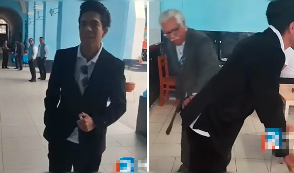 Los organizadores pertenecen a la promoción 1998. Foto: captura de Informativo en la Red - Video: Informativo en la Red Los organizadores pertenecen a la promoción 1998. Foto: captura de Informativo en la Red - Video: Informativo en la Red