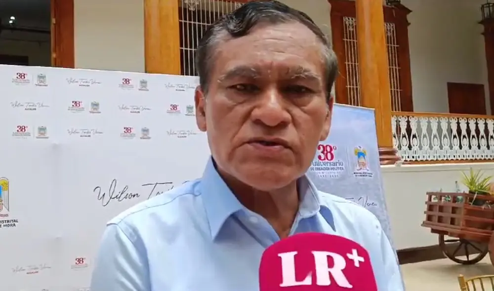 Burgoamestre Wilson Toribio reclamó presupuesto para obras de prevención. Foto: Yolanda Goicochea/ LR