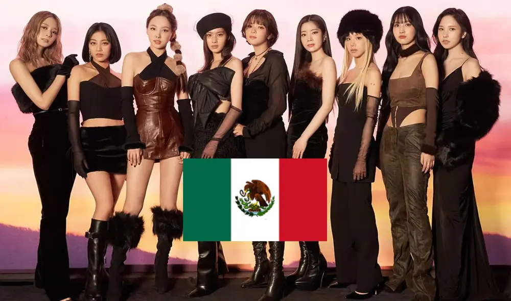 El grupo de k-pop TWICE regresará a México en 2024, luego de 5 años. Foto: composición LR/JYP