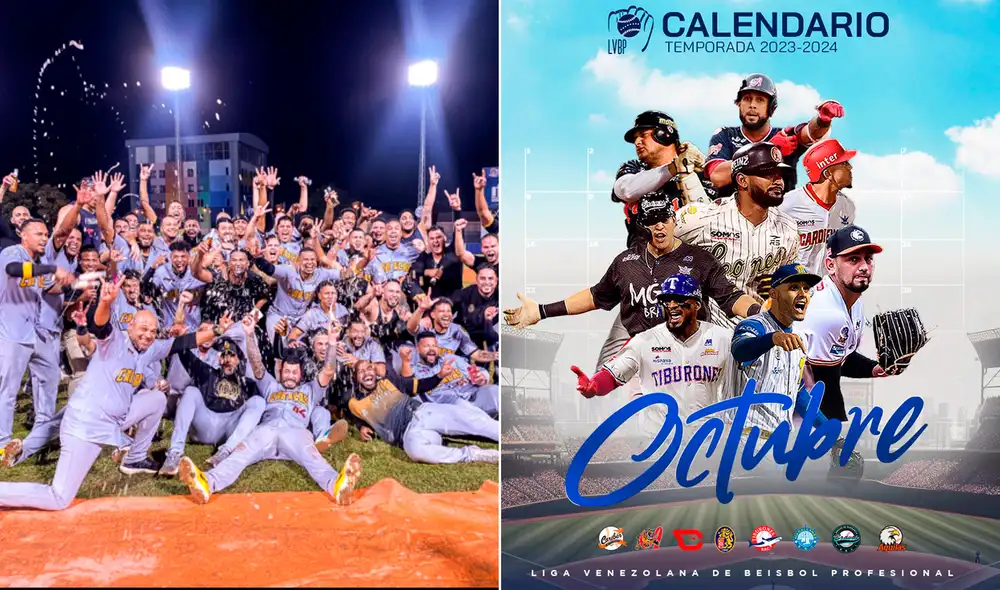 La LVBP se juega desde 1945. Foto: composición LR/LVBP/@HumbertoJmp21