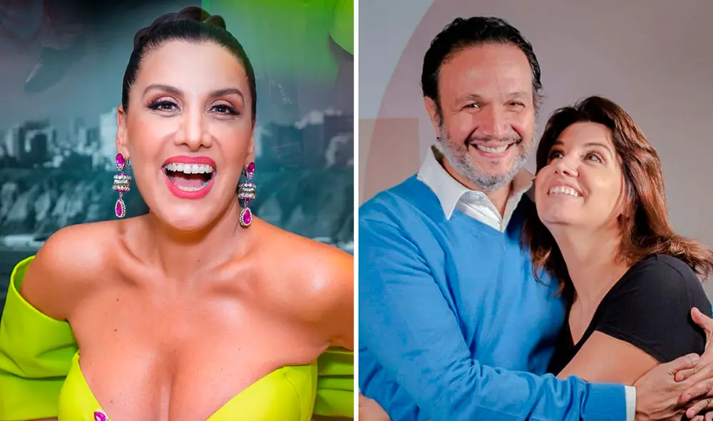 Patricia Portocarrero y su futuro esposo, Fabrizio Lava. Foto: composición LR/Instagram/Patricia Portocarrero