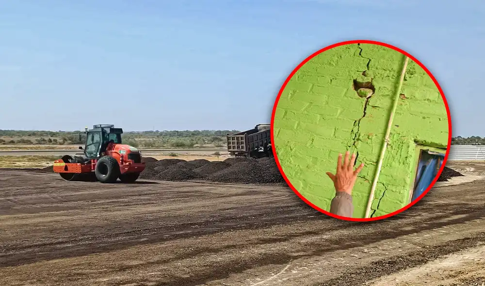 Los vecinos del distrito de Piura denunciaron daños en sus viviendas. Pidieron la intervención de las autoridades. Foto: La República