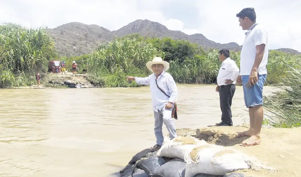 Efectos. Puente artesanal Sorronto, en el distrito de Oyotún, fue afectado por las lluvias. Foto: Emmanuel Moreno/ LR Efectos. Puente artesanal Sorronto, en el distrito de Oyotún, fue afectado por las lluvias. Foto: Emmanuel Moreno/ LR