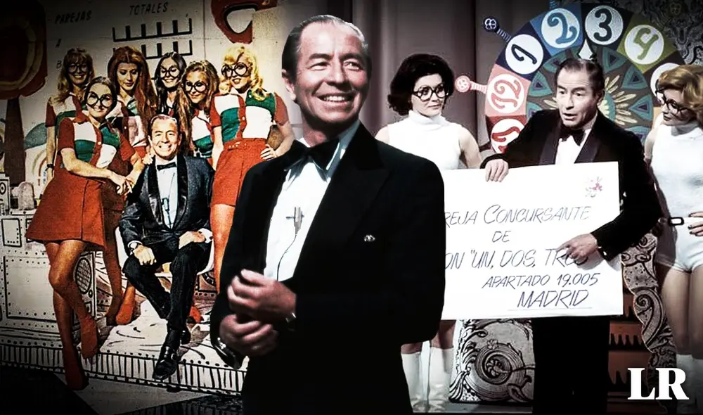 El peruano Kiko Ledgard se volvió en un icono de la televisión española en la década de los 70. Foto: composición LR/@retrochenta/X/RTVE - Video:  @ArchivoRTVE/Twitter