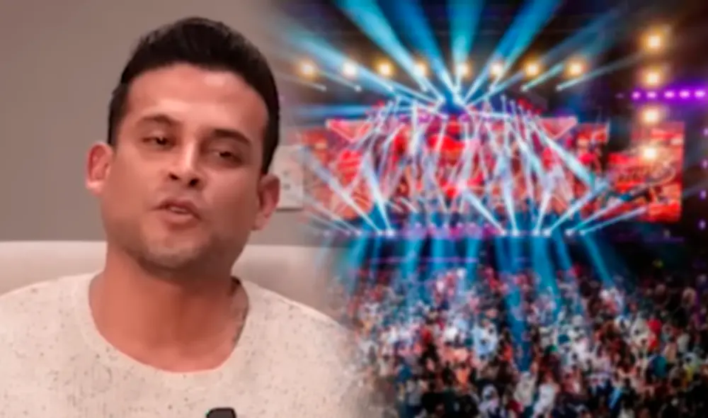 Christian Domínguez dio una entrevista a 'La Linares'. Foto: composición LR/YouTube/'La Linares'/difusión