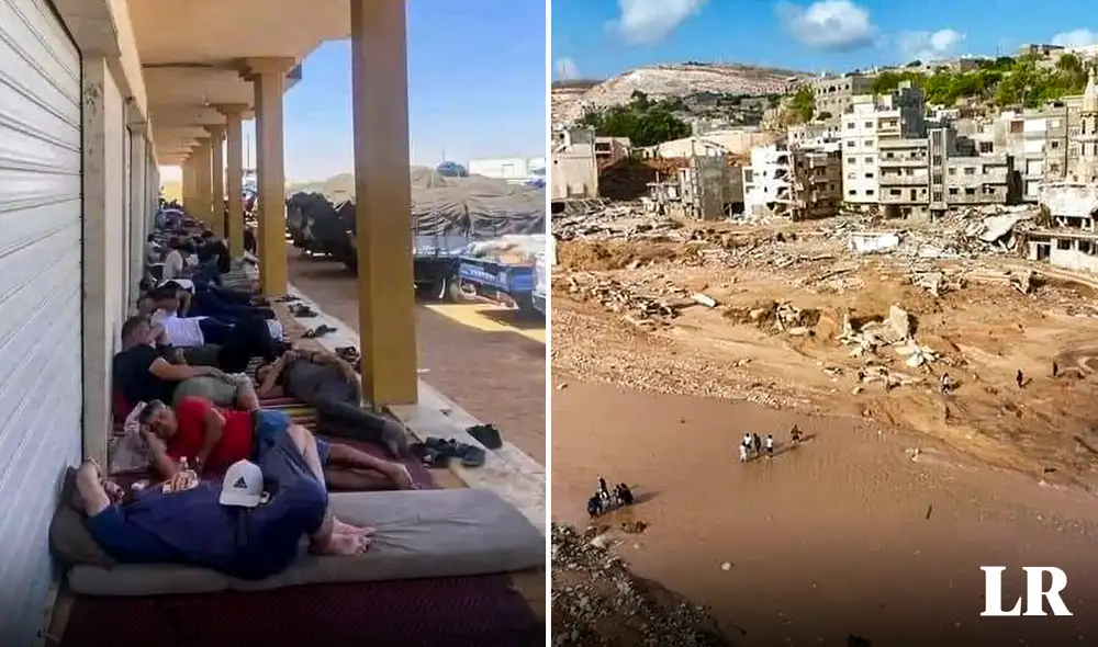 La cifra de muertos por el ciclón Daniel en Libia sube a 11.300. Foto: composición LR/EFE