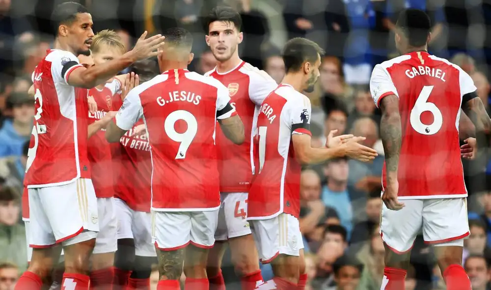 Arsenal sumó una nueva victoria y es sublíder de la Premier League 2023-24. Foto: X/Arsenal