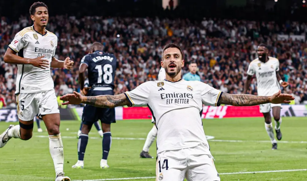 Real Madrid es el puntero del fútbol español. Foto: Real Madrid.