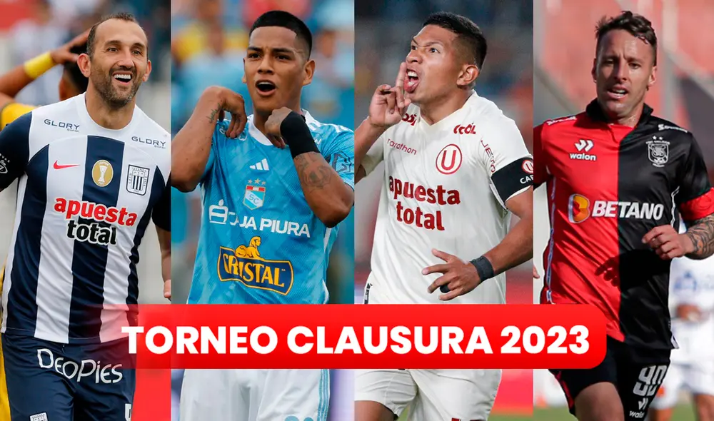 El Torneo Clausura de la Liga 1 2023 terminará en octubre. Foto: composición de LR/Luis Jiménez/Archivo GLR