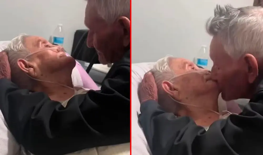 La nieta de la pareja compartió el emotivo momento de despedida. Foto: Fanny Valencia/TikTok