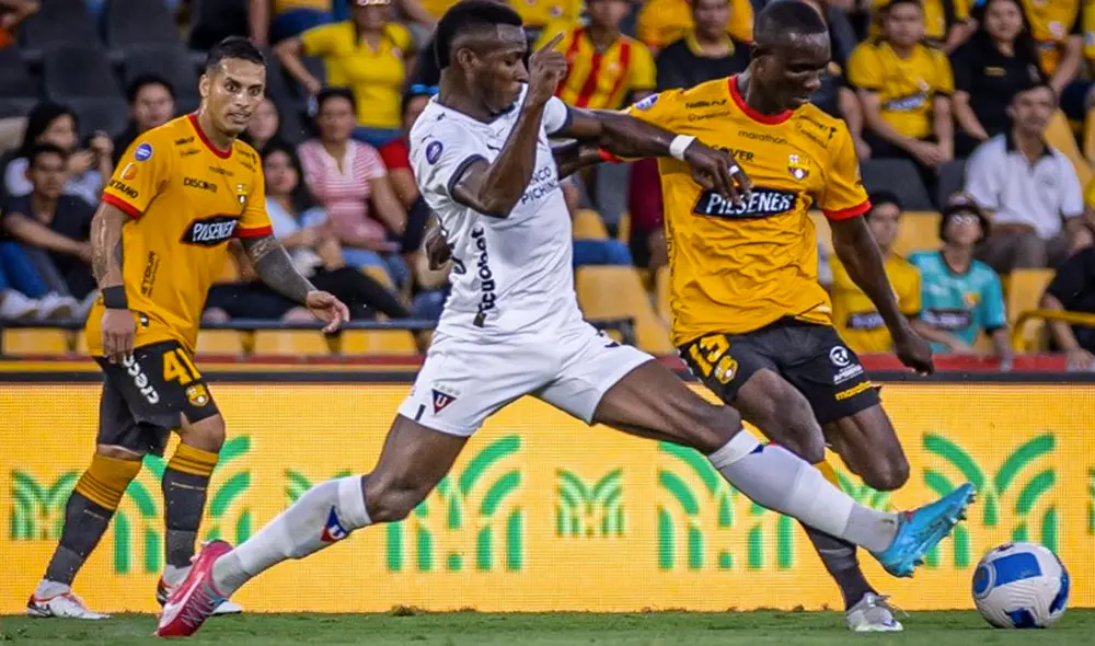 Barcelona y LDU Quito se enfrentaron en el Estadio Monumental Banco Pichincha. Foto: Barcelona SC Barcelona y LDU Quito se enfrentaron en el Estadio Monumental Banco Pichincha. Foto: Barcelona SC