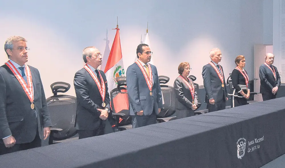 En la mira. Magistrados de la JNJ advierten que procedimientos en el Congreso no están regulados y que esto pone en riesgo la institucionalidad y la democracia. Foto: difusión