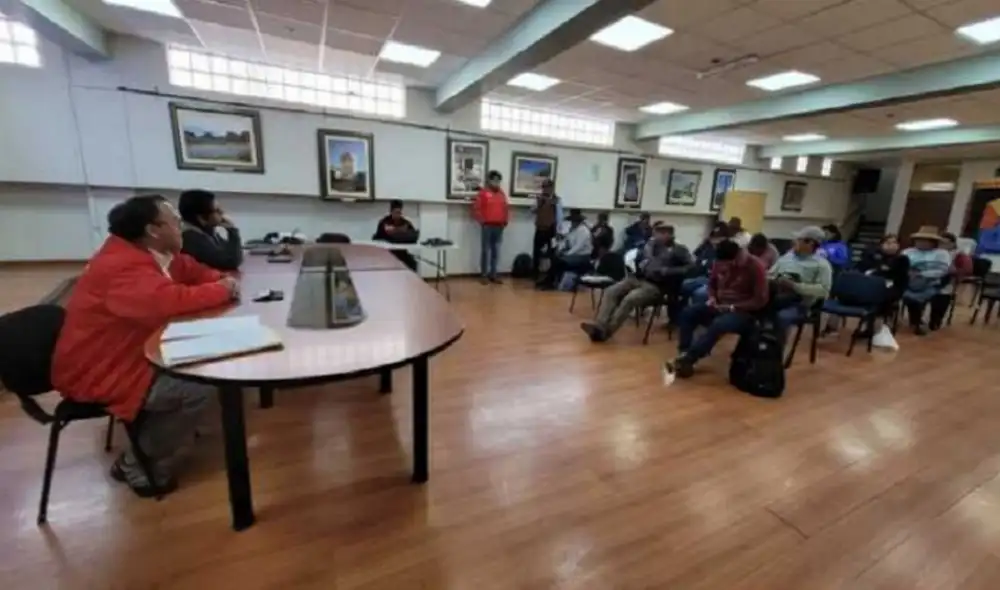 Mesa de trabajo se instaló en Espinar. Foto: La República