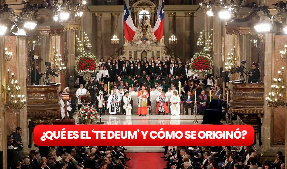 El 'Te Deum' es una costumbre cristiana que se celebra en la misa por Fiestas Patrias. Foto: composición LR/San Pablo