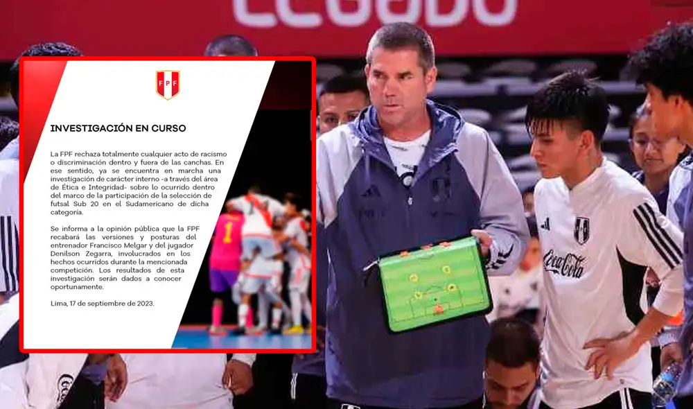 La FPF emitió un comunicado sobre los últimos sucesos del entrenador Francisco Melgar. Foto: FPF/Legado La FPF emitió un comunicado sobre los últimos sucesos del entrenador Francisco Melgar. Foto: FPF/Legado