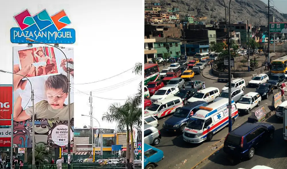 Conoce la ruta más rápida para llegar de San Juan de Lurigancho a San Miguel. Foto: composición LR/Andina