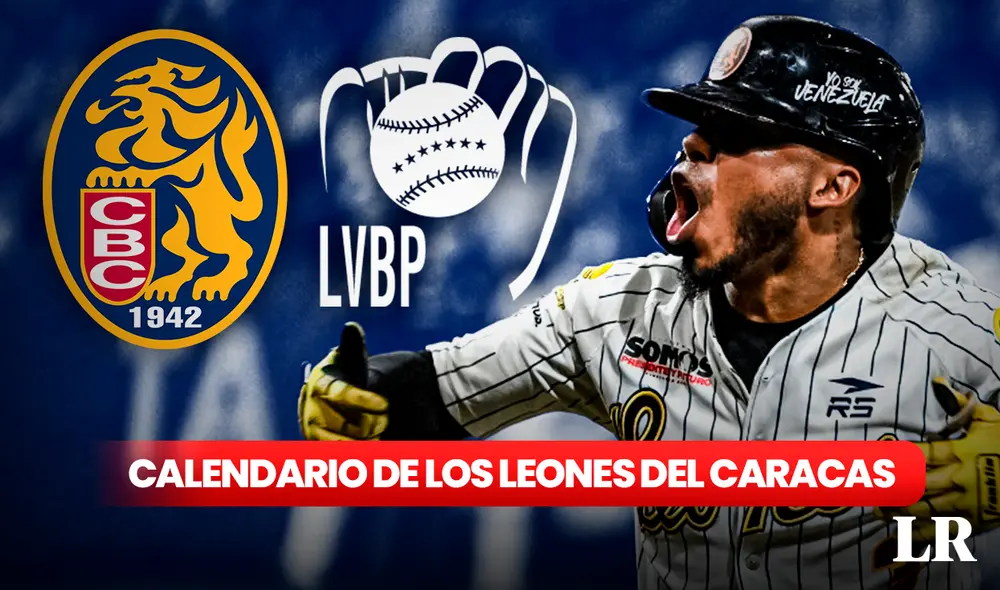 Revisa AQUÍ el calendario de los Leones del Caracas correspondiente a la LVBP 2023-2024, que se viene jugando desde el 21 de octubre de este año. Foto: composición de Álvaro Lozano/AFP/LVBP