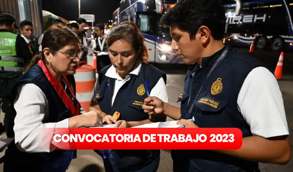 El Ministerio Público ofrece 31 puestos de trabajo en 5 regiones del país. Conoce los requisitos y pasos para postular. Foto: composición LR/ Facebook/Ministerio Público