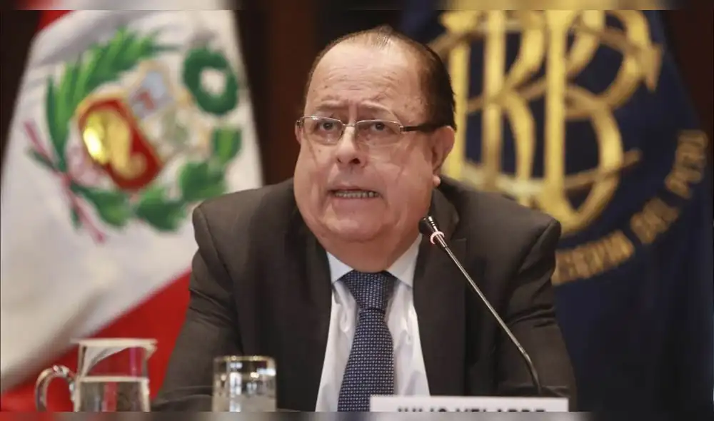 Julio Velarde, presidente del BCRP. Foto: Archivo LR Julio Velarde, presidente del BCRP. Foto: Archivo LR