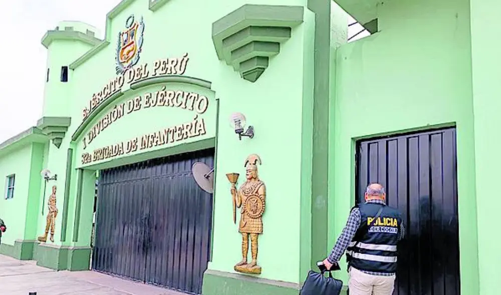 Incautación. Cuartel de la 32° Brigada de Infantería. Foto: difusión Incautación. Cuartel de la 32° Brigada de Infantería. Foto: difusión
