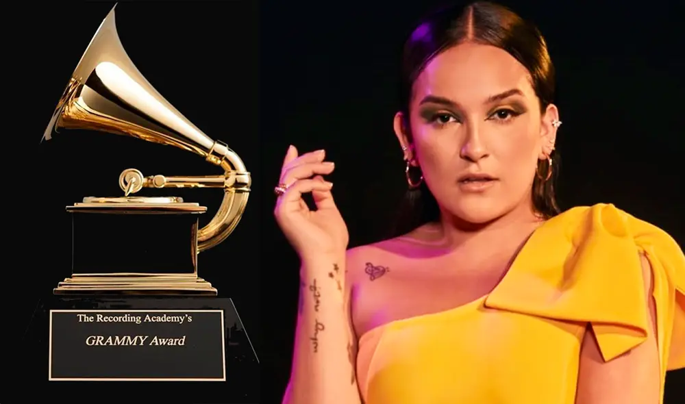 Daniela Darcourt buscará ganar su primer gramófono en los Latin Grammy 2023. Foto: composición LR / Recording Academy / Daniela Darcourt