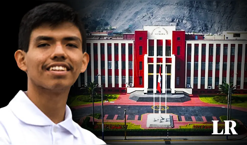 Manuel Acurio ingresó a la carrera de Ingeniería Física en la UNI. Foto: composición LR/Agencia Andina/El Peruano