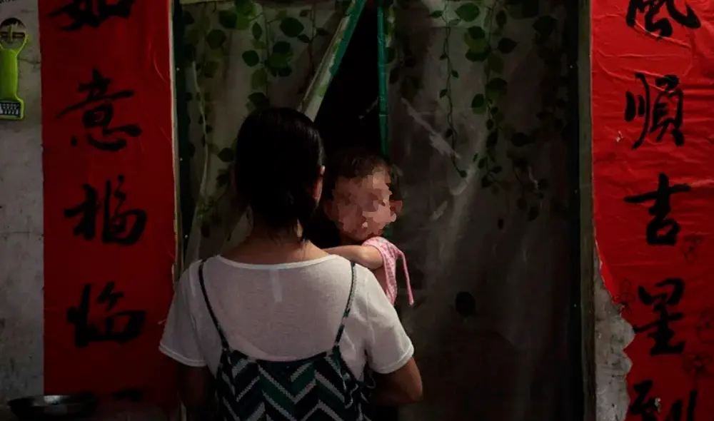 La mujer secuestraba a  niños de familias de escasos recursos y los vendía en la ciudad  de Handan. Foto: AFP