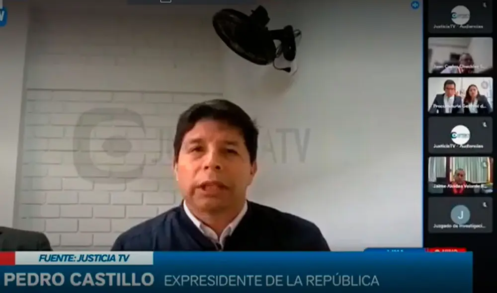 El expresidente participó de una audiencia de comparecencia del PJ. Foto: captura Canal N