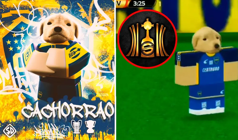 El fallido tiro libre de ‘Cachorrao’ se ha vuelto tendencia. Foto: @Copa_Roblox El fallido tiro libre de ‘Cachorrao’ se ha vuelto tendencia. Foto: @Copa_Roblox