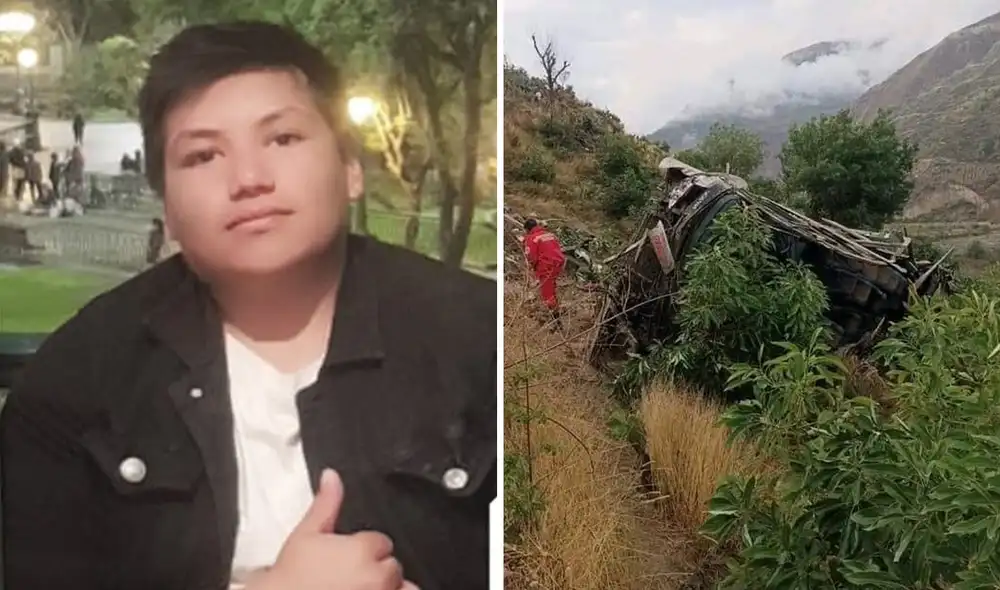 El accidente ocurrió cerca al distrito de Anco. Foto: Composición LR / Contraste Ayacucho / El Informativo Jaen