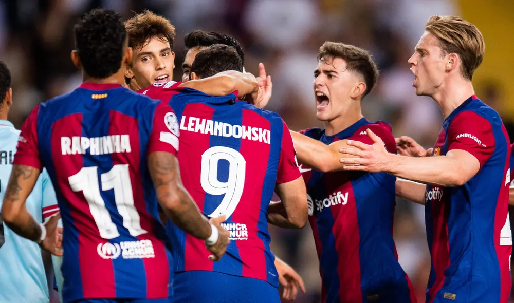 FC Barcelona superó a Antwerp en la primera fecha de la Champions League. Foto: EFE