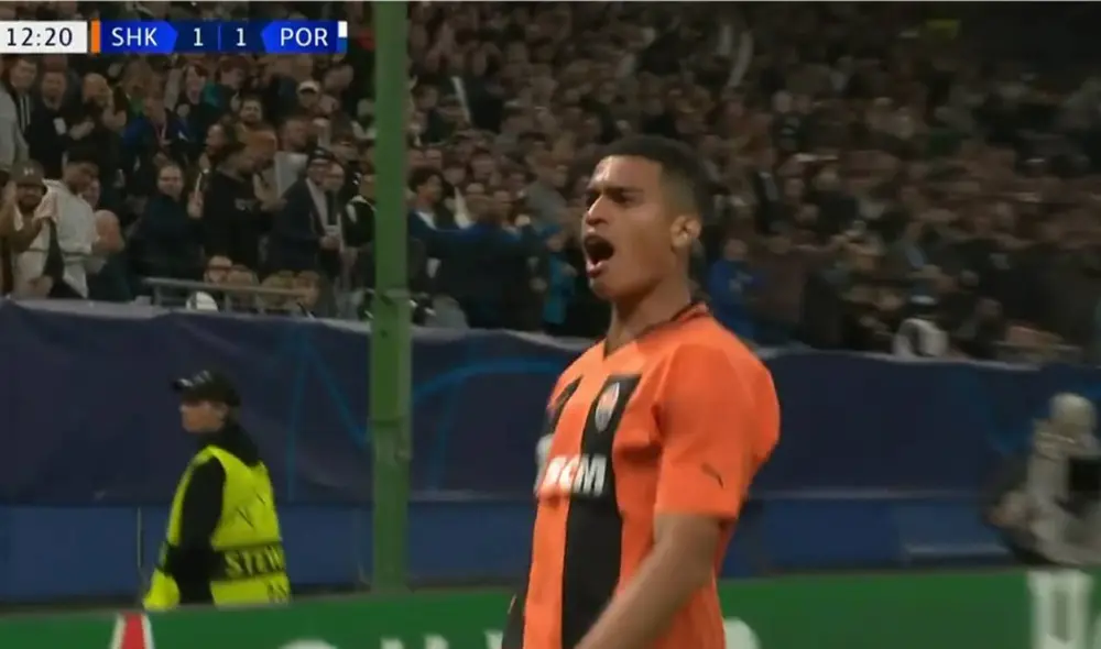 Kevin Kesly se estrenó como goleador en la Champions League frente a Oporto. Foto: captura/Star Plus Kevin Kesly se estrenó como goleador en la Champions League frente a Oporto. Foto: captura/Star Plus