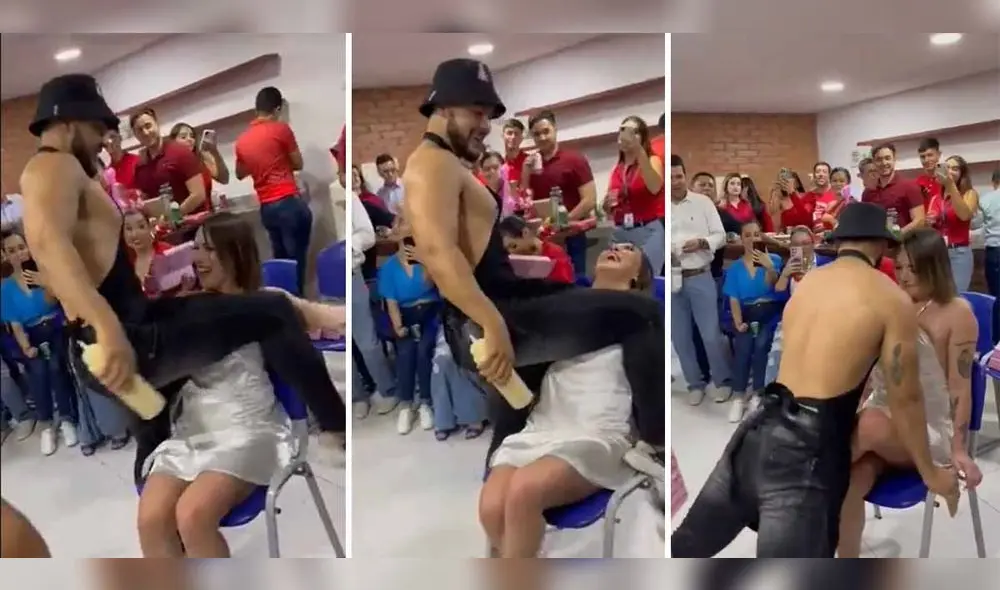 La jueza Vivian Polanía está envuelta en una nueva polémica por un clip en el que se le ve festejando con un show erótico en el Palacio de Justicia de Cúcuta. Foto: composición LR/captura de Twitter/@CMILANOTICIA - Video: @CMILANOTICIA/Twitter La jueza Vivian Polanía está envuelta en una nueva polémica por un clip en el que se le ve festejando con un show erótico en el Palacio de Justicia de Cúcuta. Foto: composición LR/captura de Twitter/@CMILANOTICIA - Video: @CMILANOTICIA/Twitter