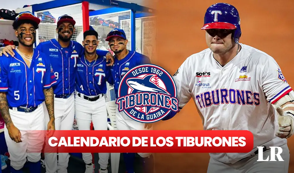 Revisa AQUÍ todos los juegos de Tiburones de La Guaira en la temporada regular 2023. Foto: composición LR / Tiburones de La Guaira