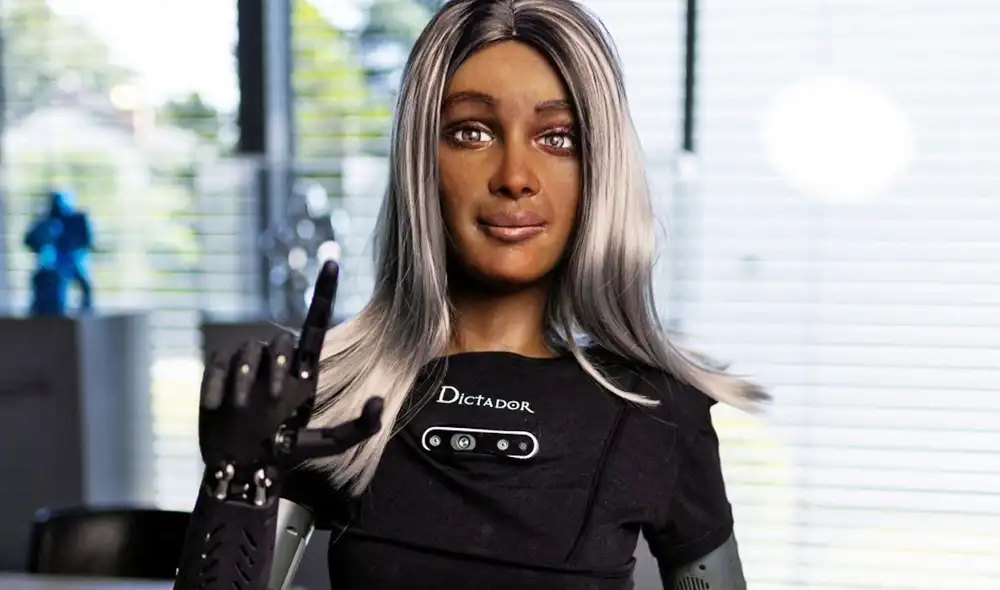 Mika, la robot IA que está dispuesta a trabajar sin descanso y sin pedir aumento salarial. Foto: Daily Mail