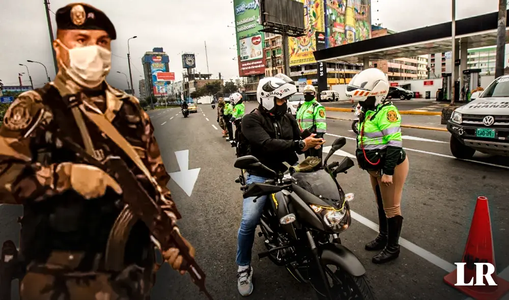 Estado de emergencia en Sullana. Foto: composición Álvaro Lozano-LR/ Andina