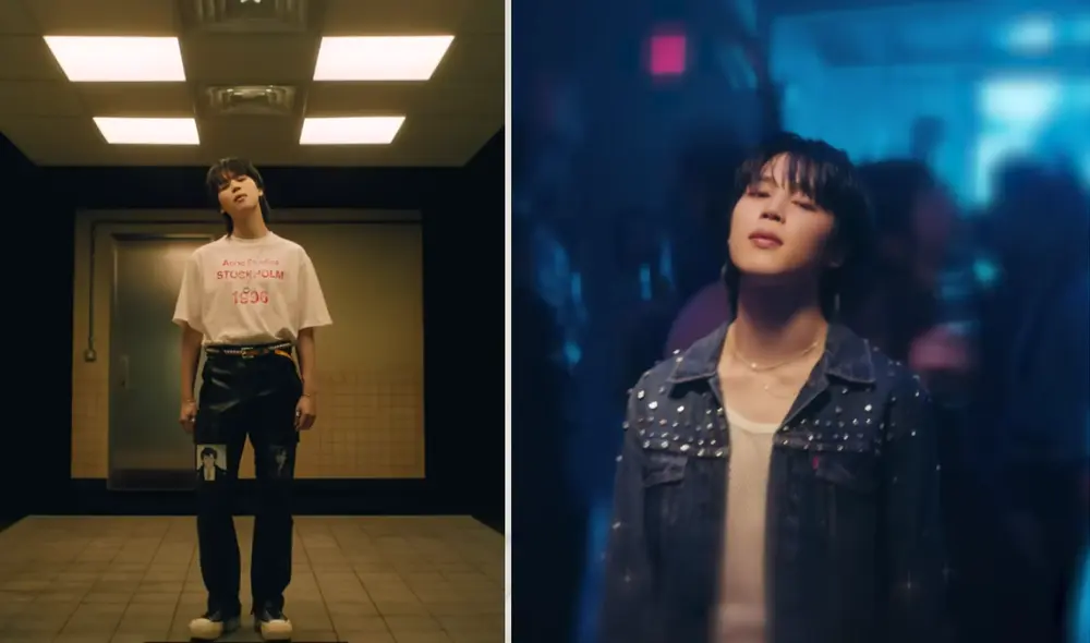 'Like crazy' se estrenó en marzo de 2023 en YouTube. Foto: composición LR/HYBE LABELS