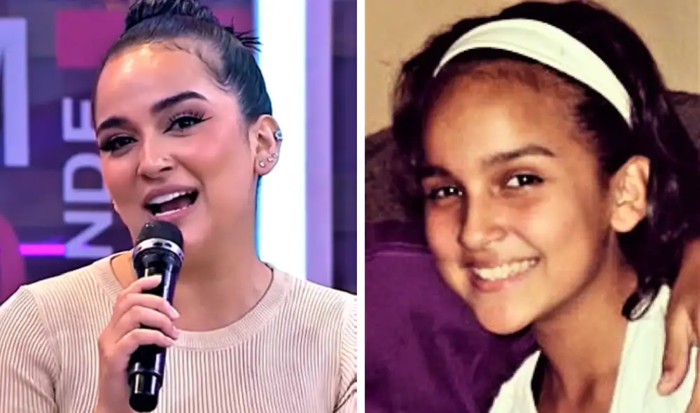 Daniela Darcourt sostuvo que en una oportunidad sufrió carencias económicas con su familia cuando era niña. Foto: composición LR/América TV/Facebook/Daniela Darcourt - Video: América TV